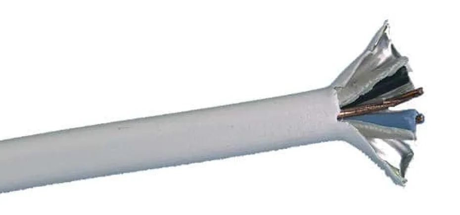 Gelia PR-kabel 2x2,5/2,5 for åpent anlegg m/jord