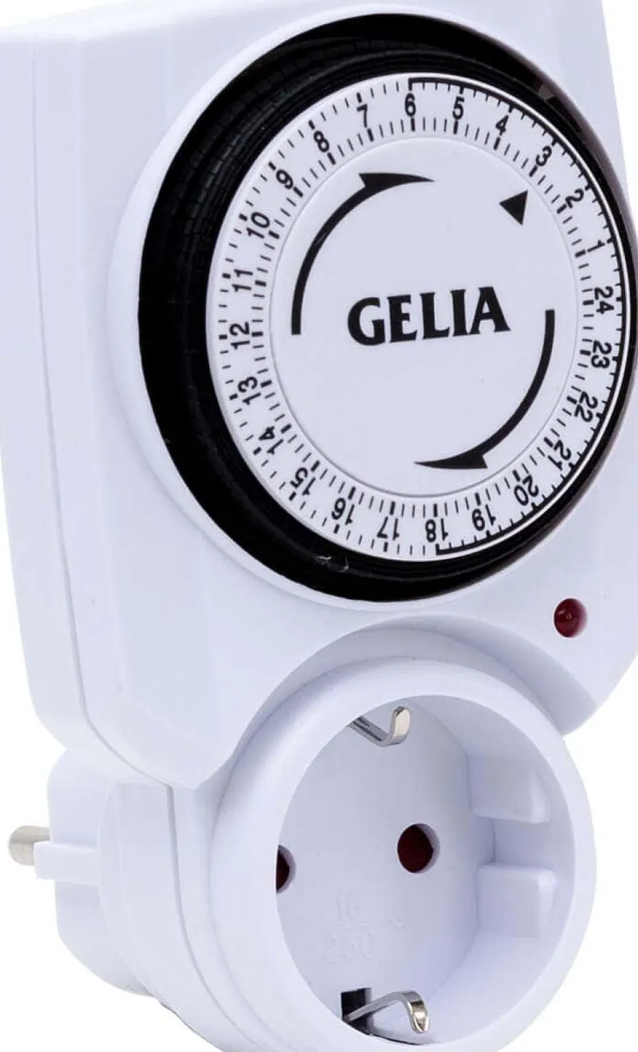 Gelia tidsur døgn m/jord