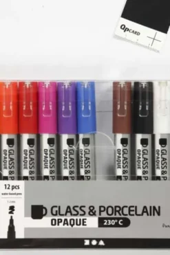 Glass-og porselentusj