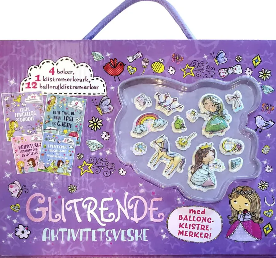 Glitrende aktivitetsveske