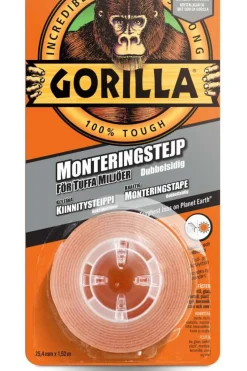 Gorilla monteringstape 1,5 m