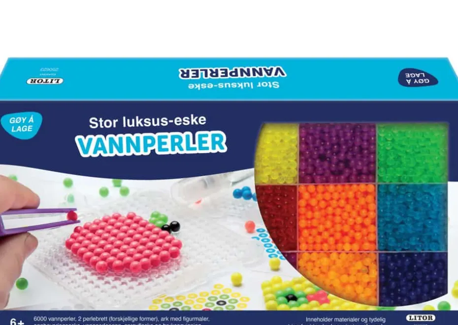 Gøy å lage: Hobbyeske med vannperler