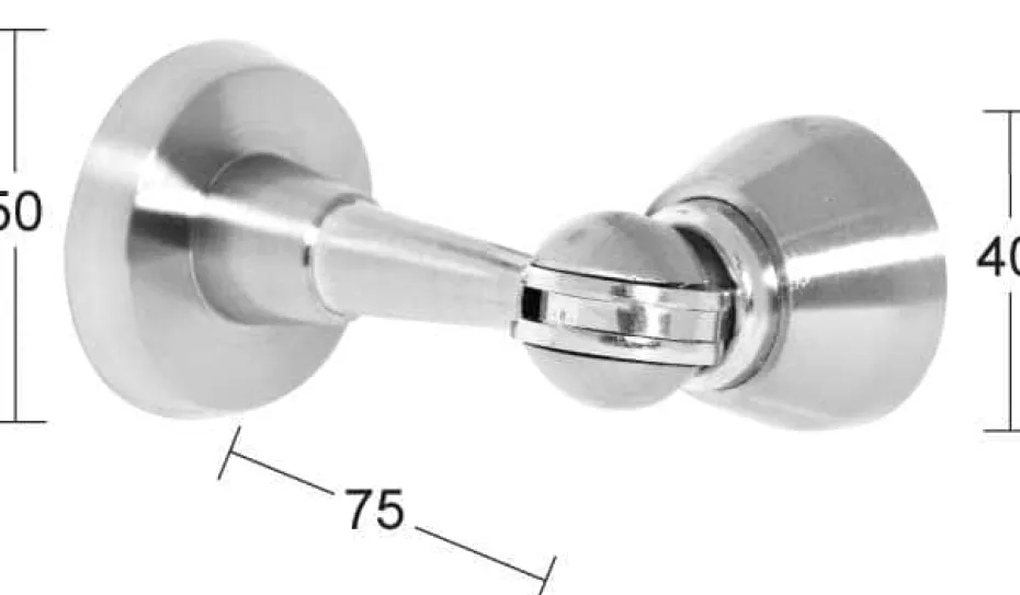 Habo 108 dørholder magnet