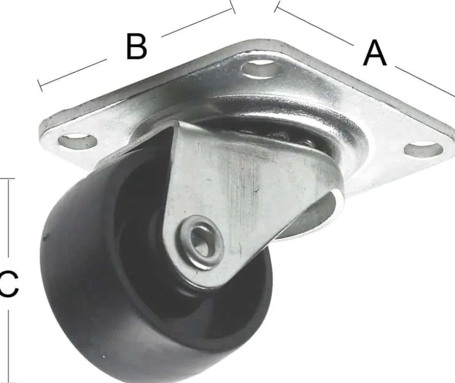 Habo 5345 møbelhjul