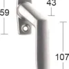 Habo 2162 rett espagnolettvrider