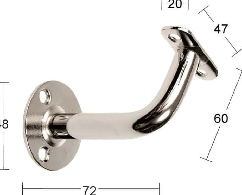 Habo 87 gelenderholder