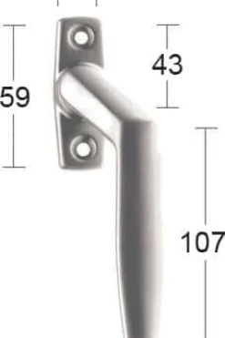 Habo 2162 høyre espagnolettvrider