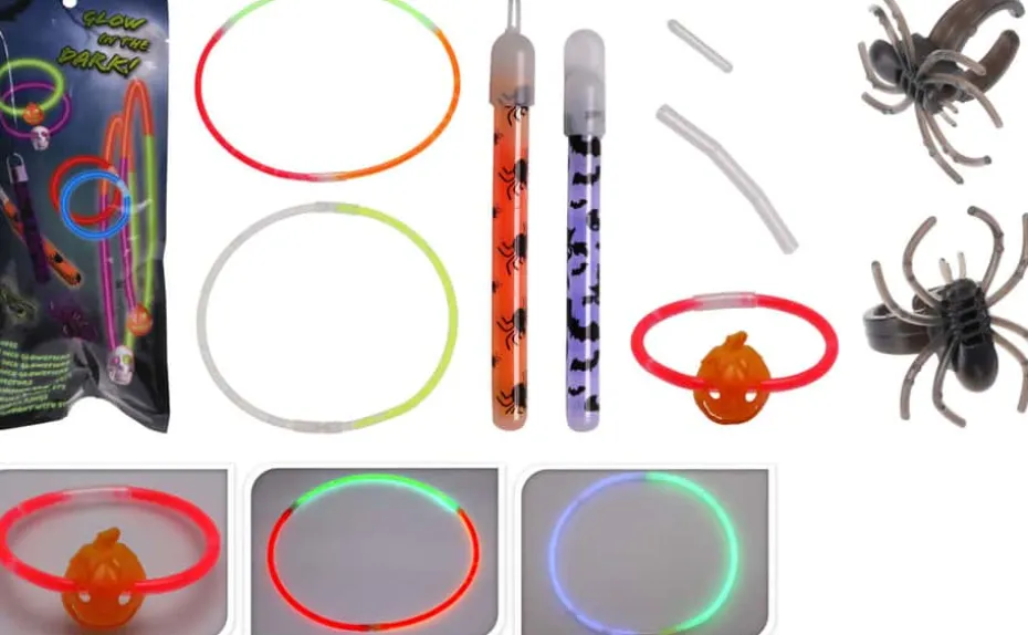 Halloween glow stick sett