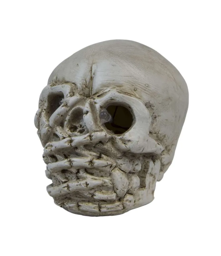Halloween hodeskall - Ikke snakke