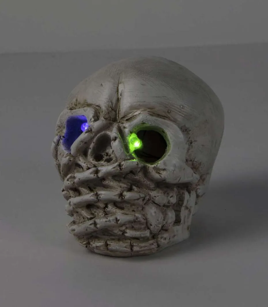 Halloween hodeskall - Ikke snakke