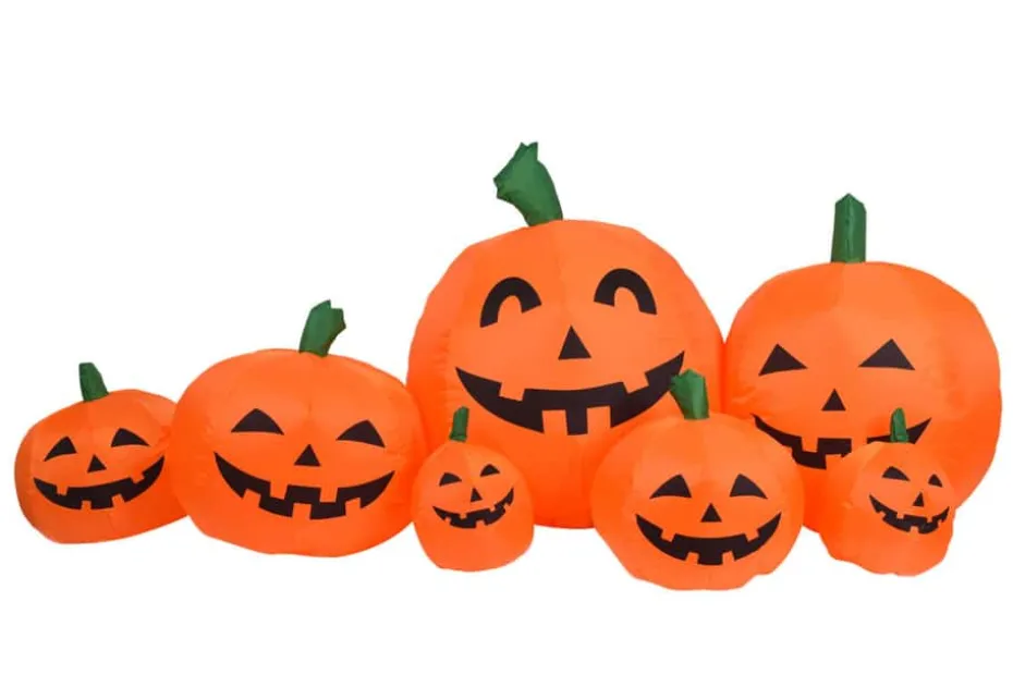 Halloween oppblåsbare gresskar