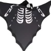Halloween skjelettkappe