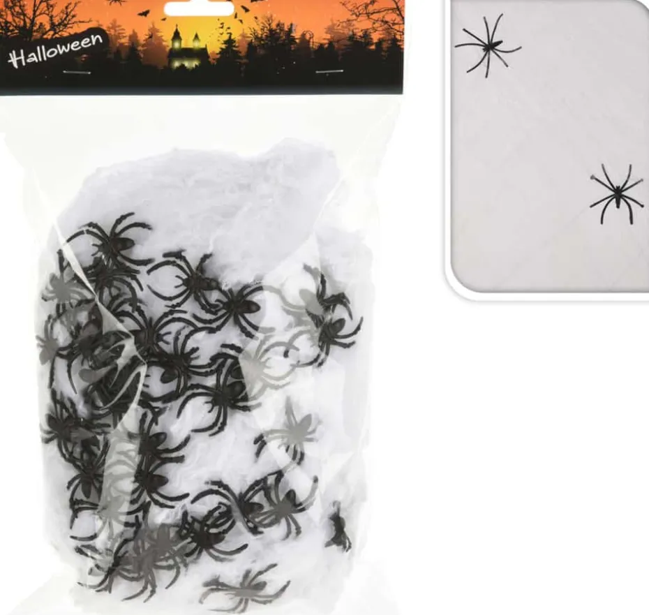Halloween spindelvev og edderkopper