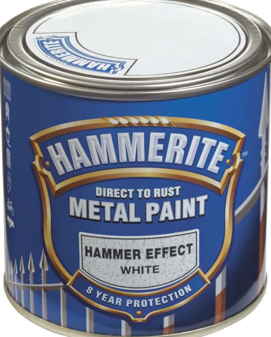 Hammerite effect finish
