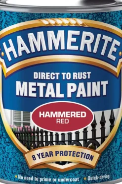 Hammerite effect finish
