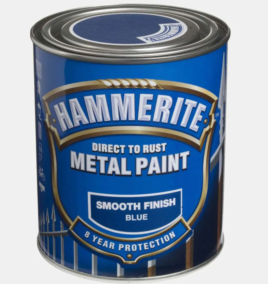 Hammerite effect finish