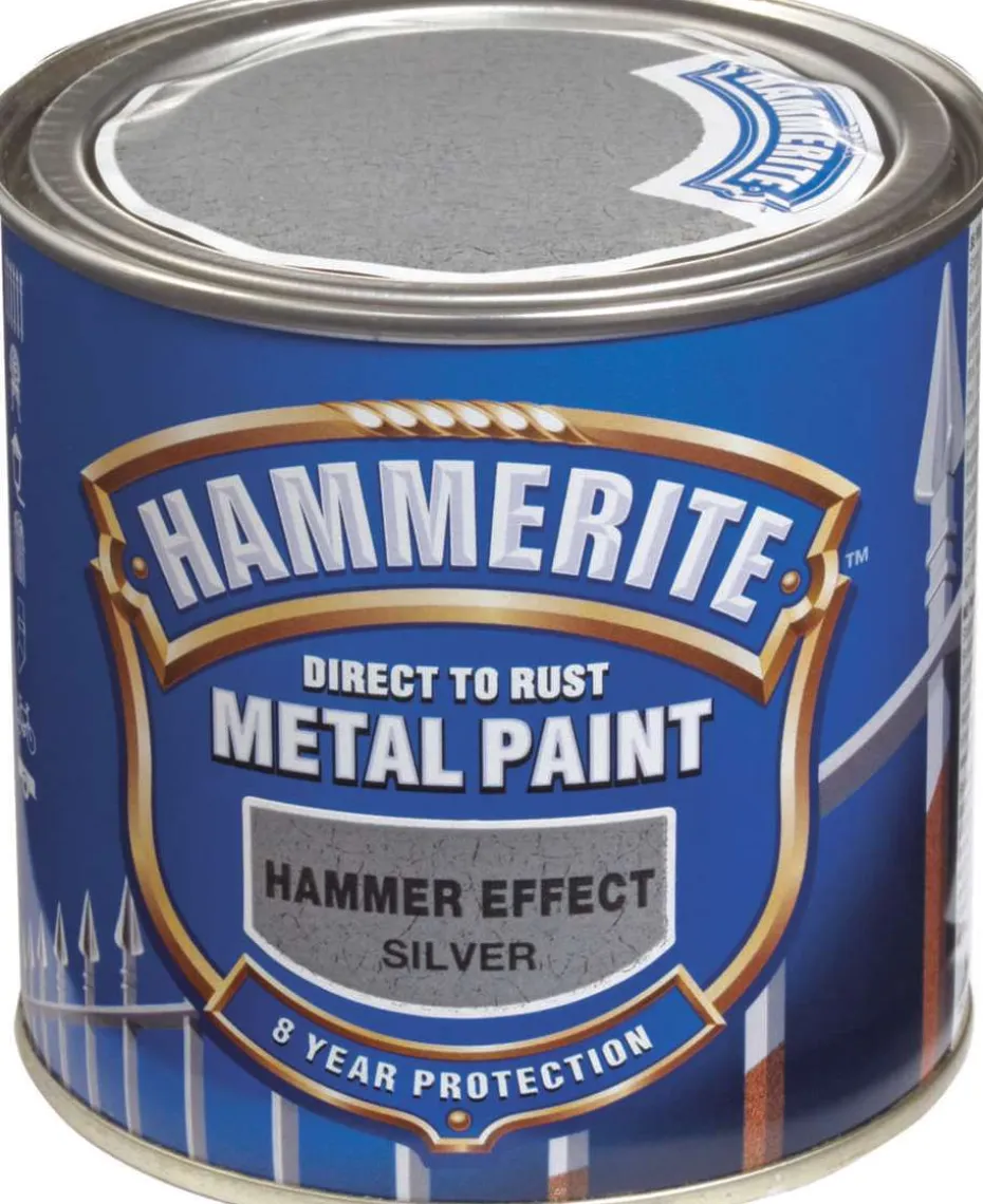 Hammerite effect finish