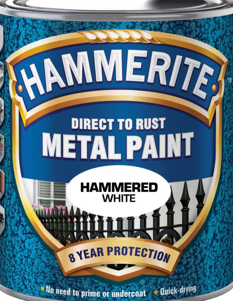 Hammerite effect finish