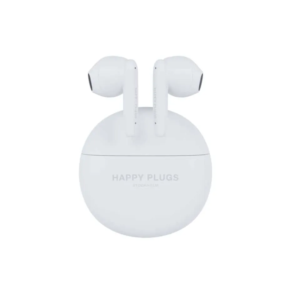 Happy Plugs Joy Lite In-Ear True-Wireless White ørepropper
