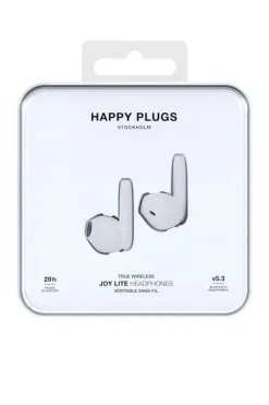 Happy Plugs Joy Lite In-Ear True-Wireless White ørepropper