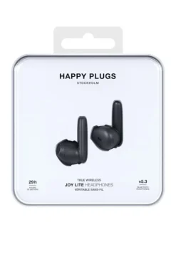 Happy Plugs Joy Lite In-Ear True-Wireless Black ørepropper