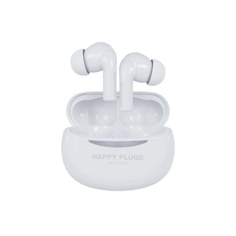 Happy Plugs Joy Pro In-Ear ANC True-Wireless White ørepropper