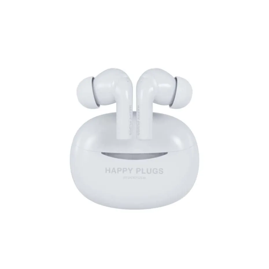 Happy Plugs Joy Pro In-Ear ANC True-Wireless White ørepropper