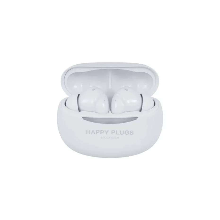 Happy Plugs Joy Pro In-Ear ANC True-Wireless White ørepropper