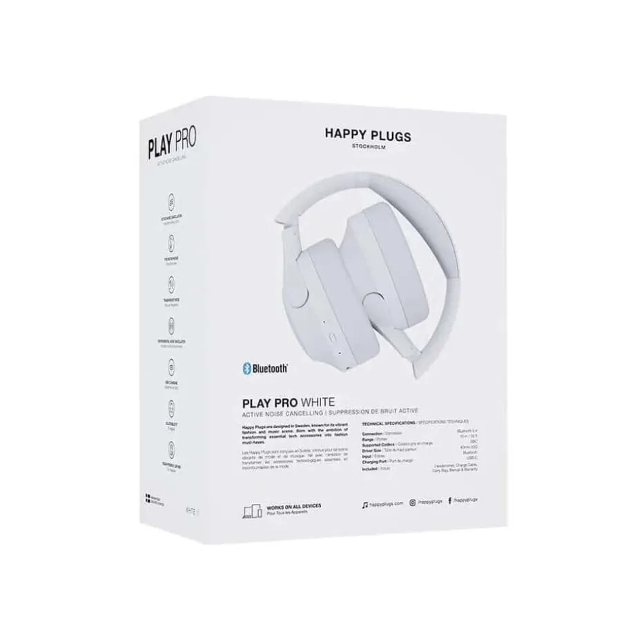 HAPPY PLUGS Play PRO hodetelefoner