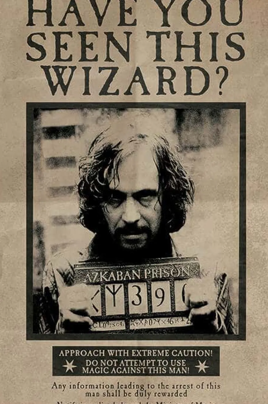 Harry Potter™ Sirius wanted plakat