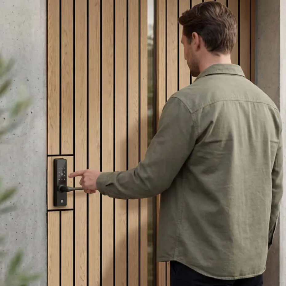 Heimgard Entry Lock Black dørlås