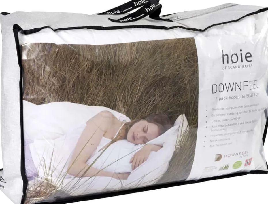 Høie DownFeel fiberpute 2 pk
