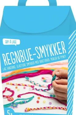 Hobbyeske: Gøy å lage regnbuearmbånd