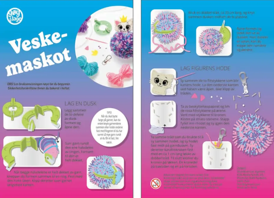 Hobbyeske veskemaskot