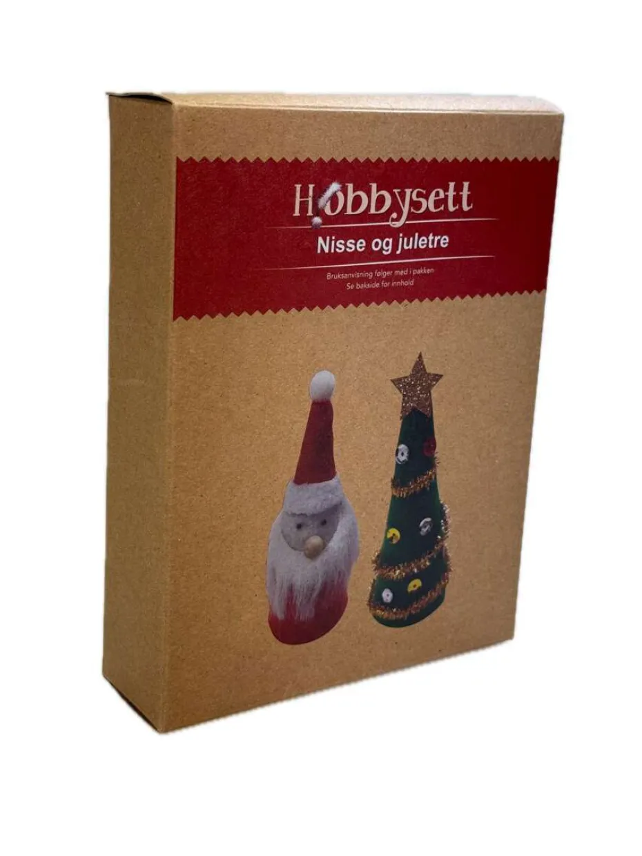 Hobbysett Nisse og juletre