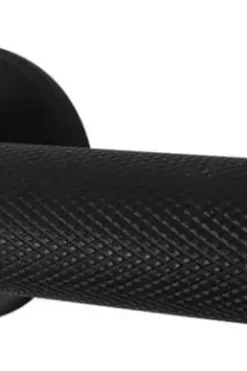 HOME It® dørhåndtak riflet L-grep, 19 mm
