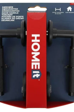 HOME It® dørhåndtak riflet L-grep, 19 mm