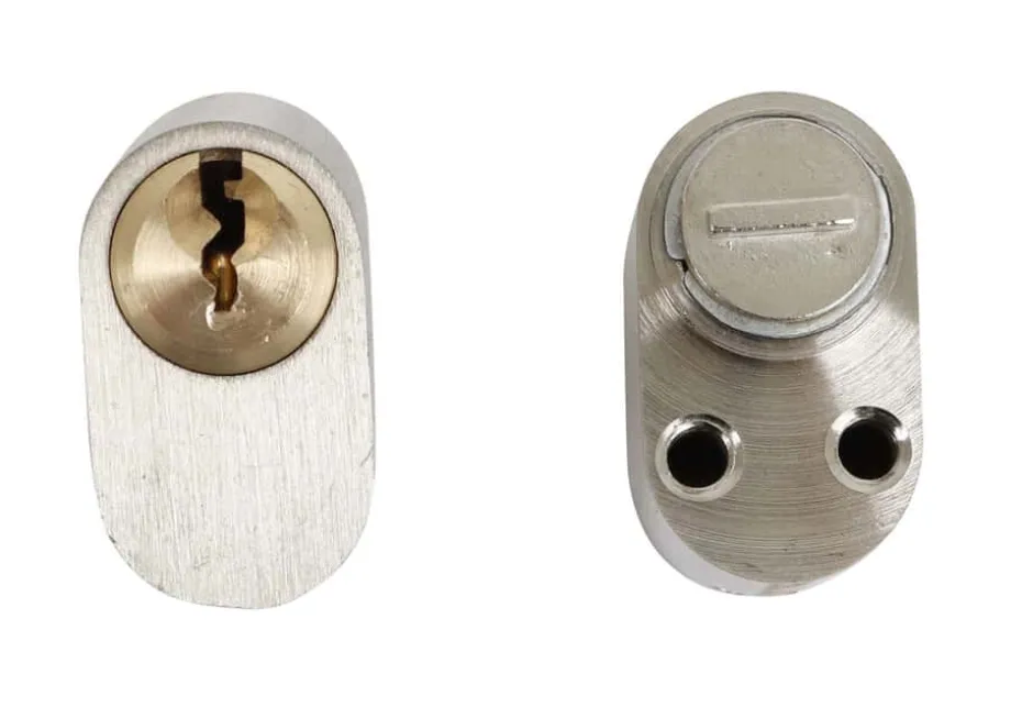 Home>it oval låssylinder med 3 nøkler 2-pk