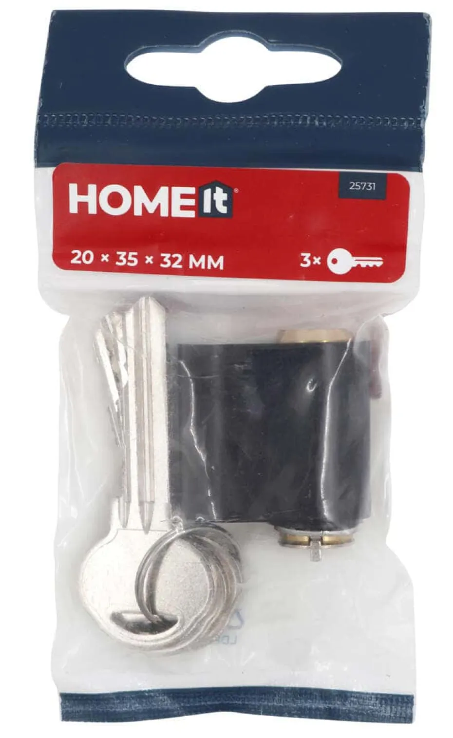 Home>it oval låssylinder med 3 nøkler