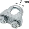 Home>it Vaierklemme - 3 mm