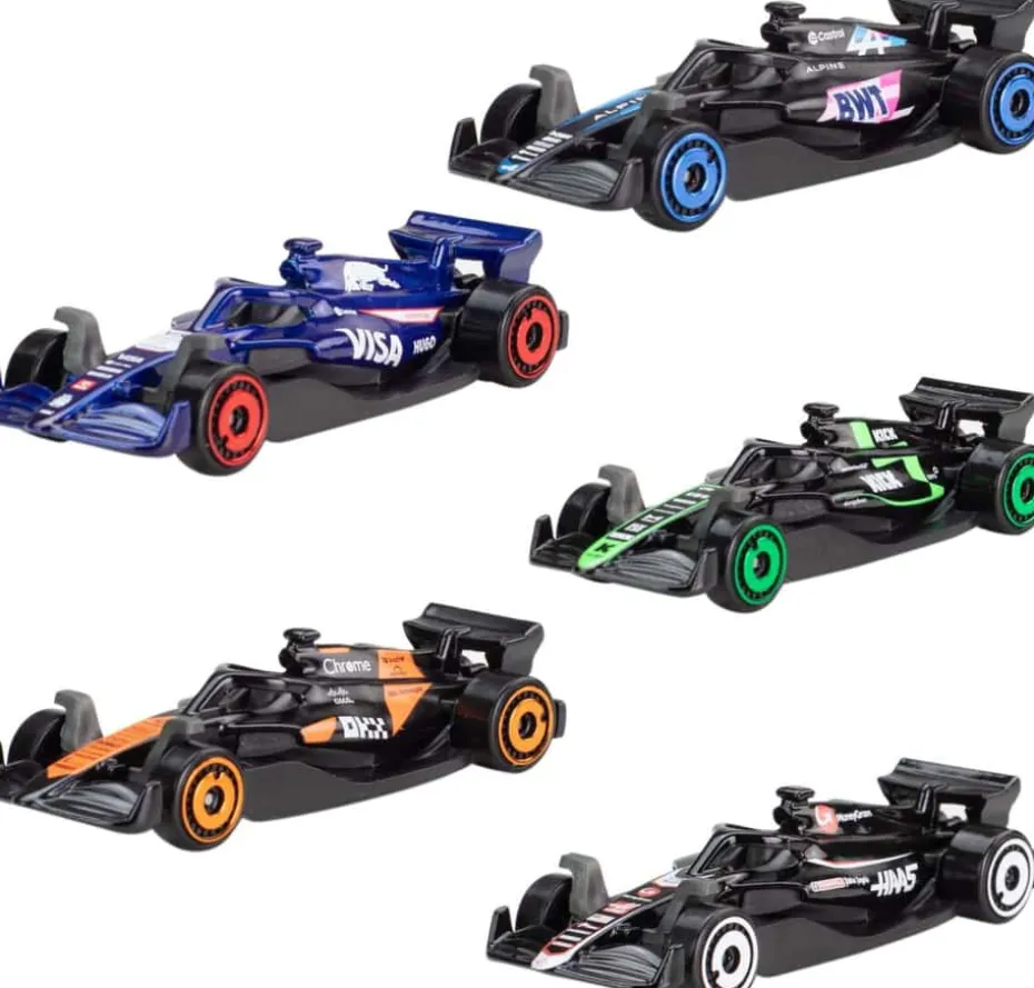 Hot Wheels® Formel 1 biler 5pk
