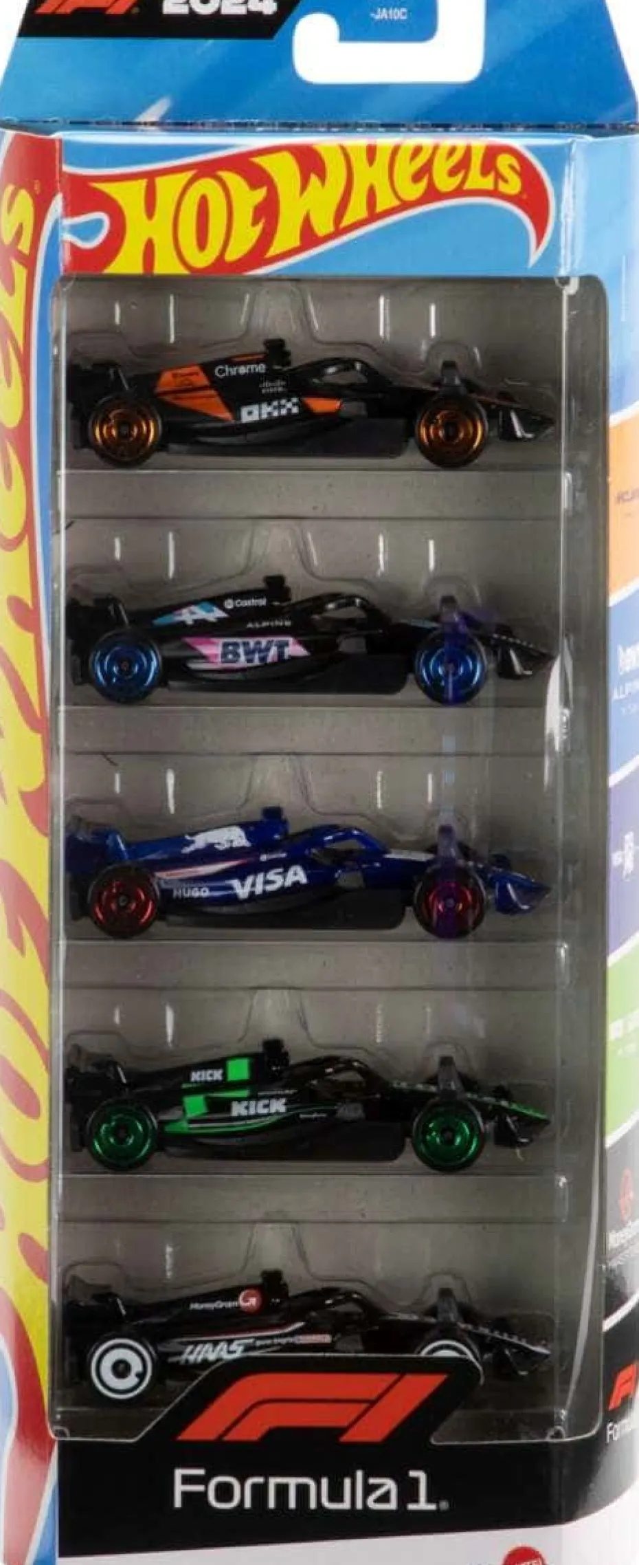 Hot Wheels® Formel 1 biler 5pk