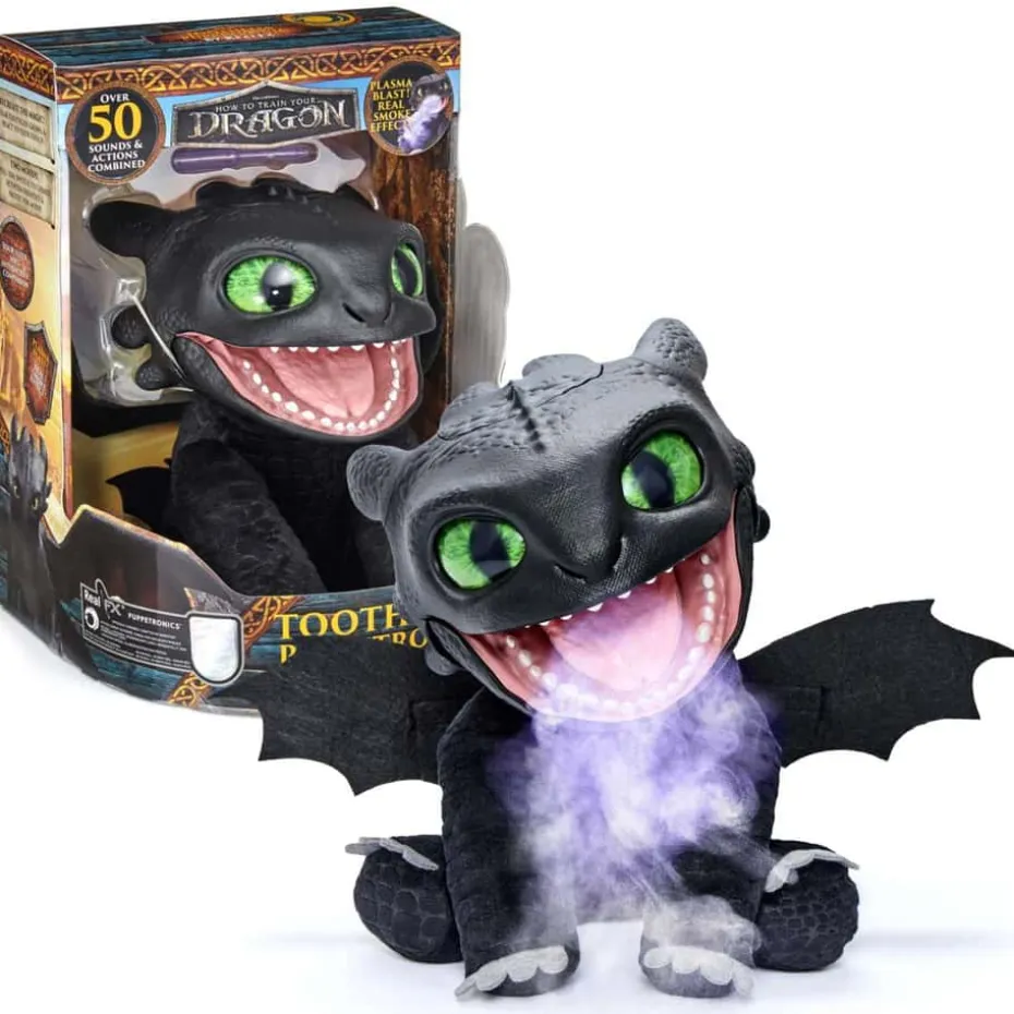 How to train your dragon Toothless plysjfigur