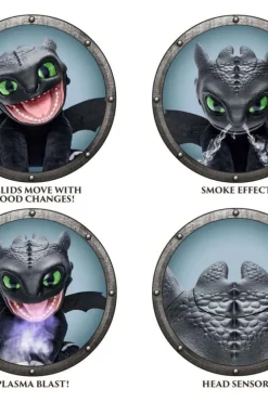 How to train your dragon Toothless plysjfigur