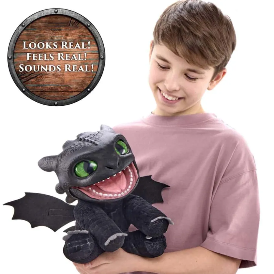 How to train your dragon Toothless plysjfigur