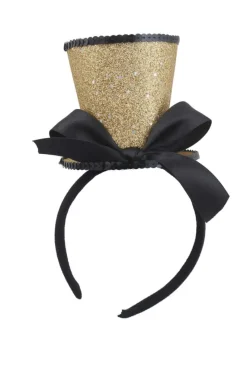 Hårbøyle med glitterhatt