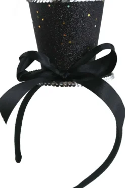 Hårbøyle med glitterhatt