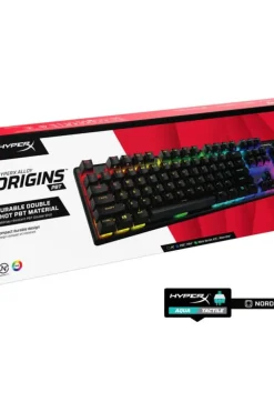 HyperX® Alloy Origins PBT gamingtastatur