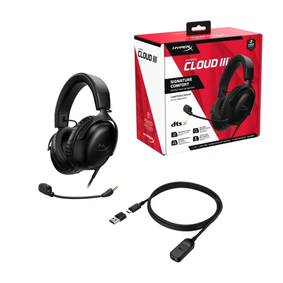 HyperX® Cloud III gamingheadset