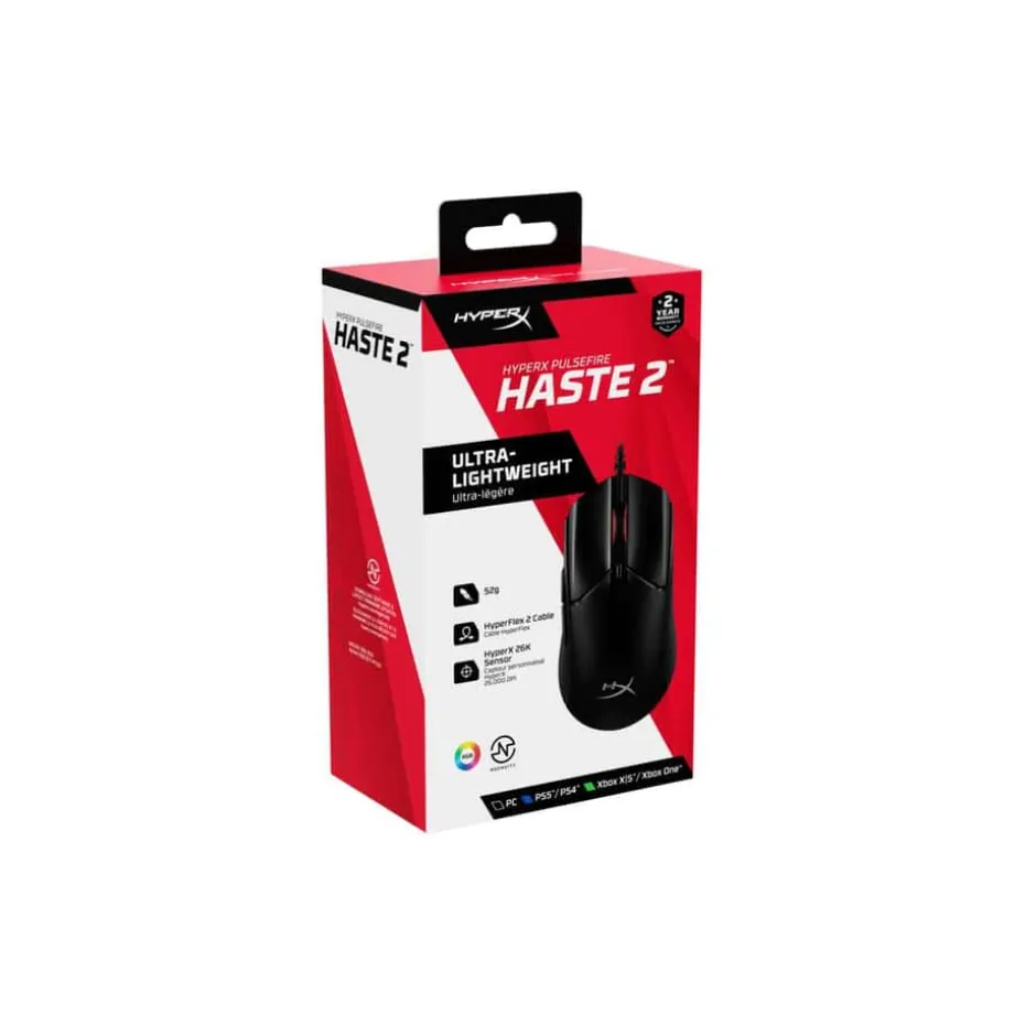 HyperX® Pulsefire Haste 2 gamingmus